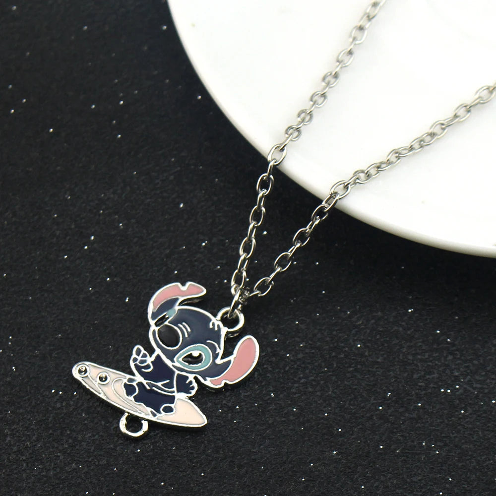 Disney Lilo & Stitch Matching Necklaces