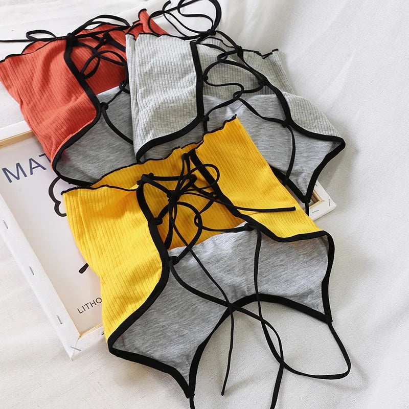 Open Back One Size Crop Top