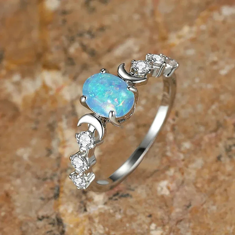 Women's Moon Ring
