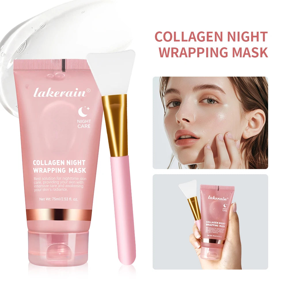 Lakerain Collagen Jelly Cream & Overnight Mask Set