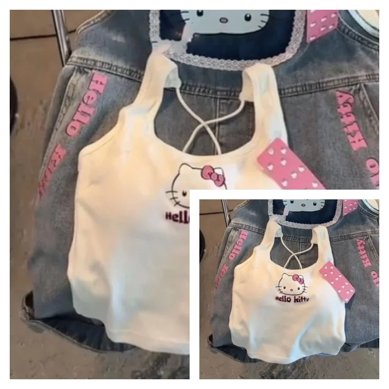 Sanrio Hello Kitty White Top