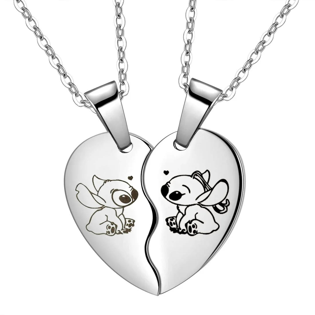 Disney Lilo & Stitch Matching Necklaces