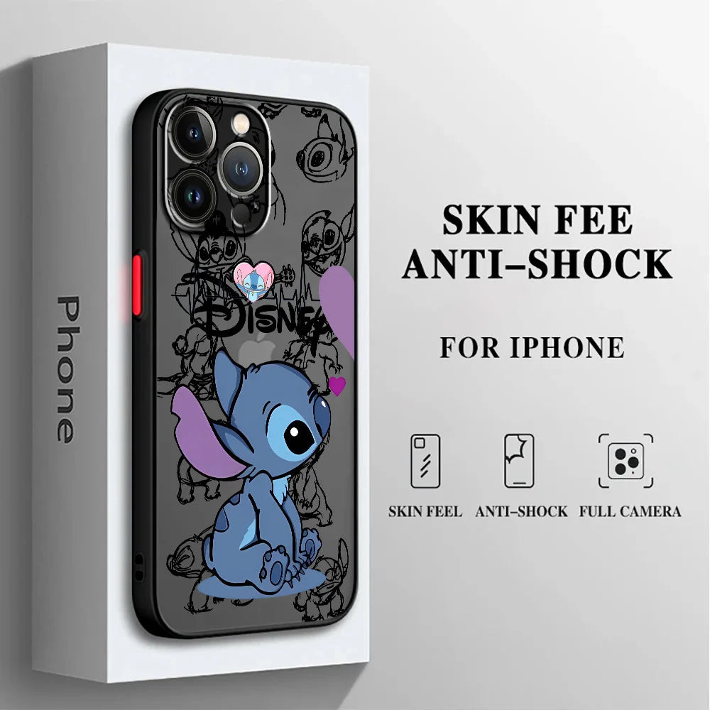 Cute Stitch The Baby Disney Case for iPhone