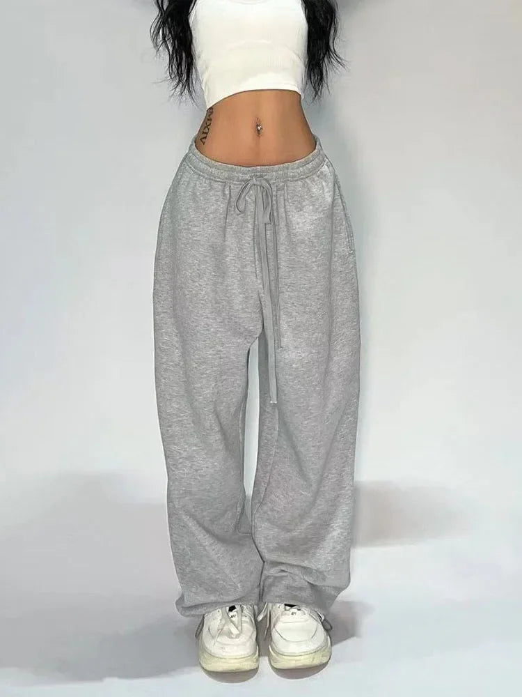 Casual Wide Leg Sweatpants