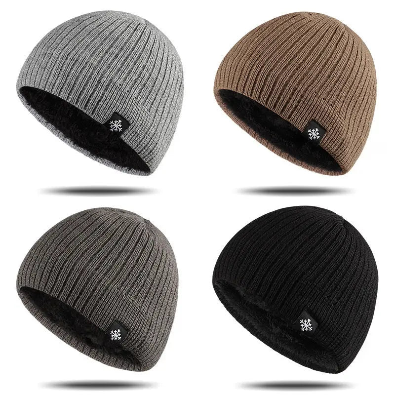 Autumn and Winter Knitted Beanie