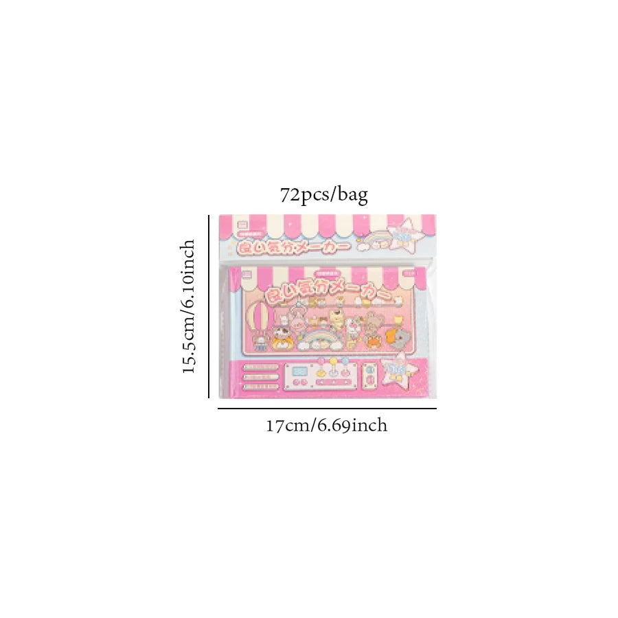 Aesthetic & Cute Sticker Book