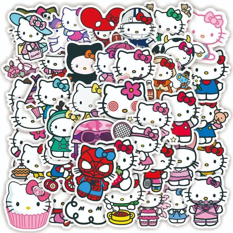 Hello Kitty Cartoon Stickers