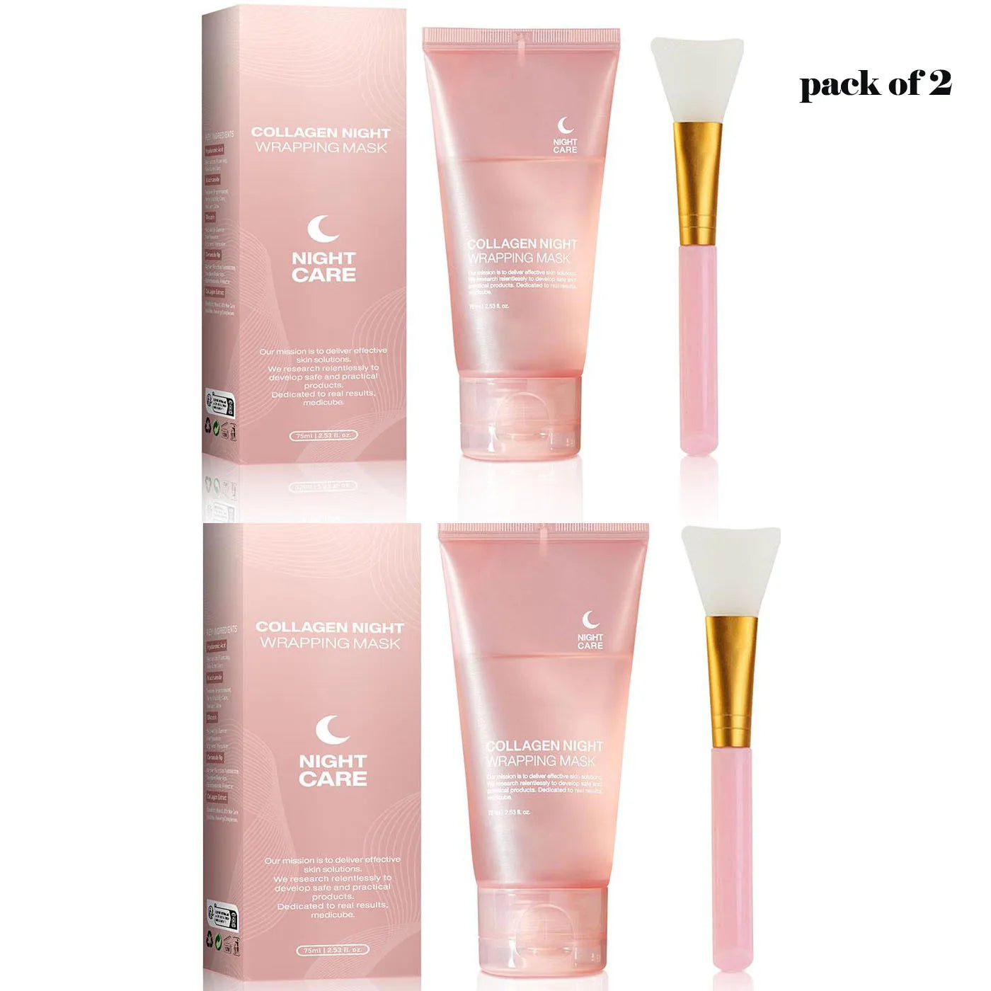Hydrolyzed Collagen Overnight Facial Mask