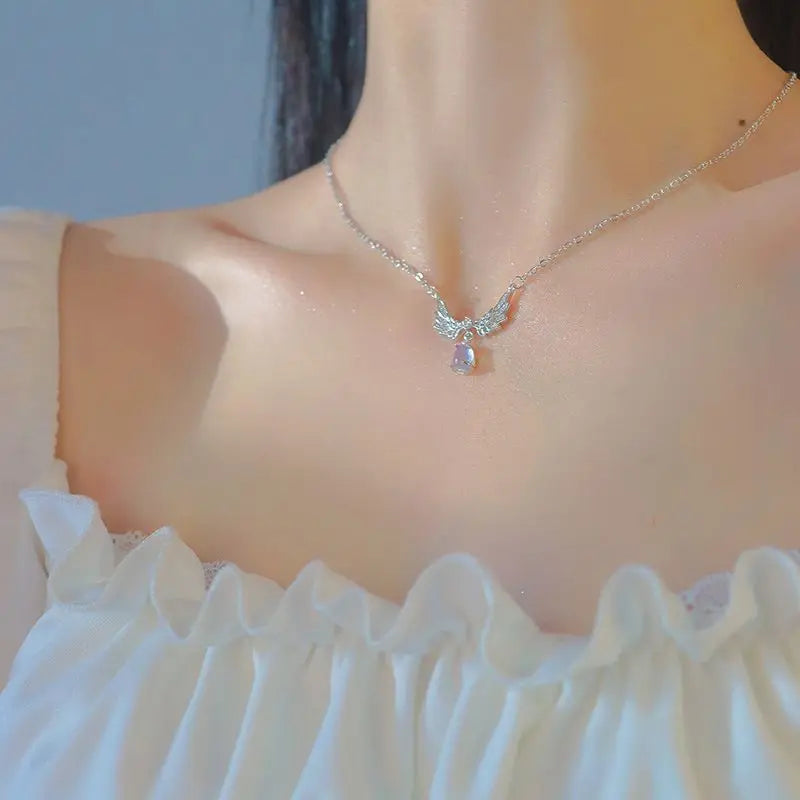 Angel Wings Pendant Necklace