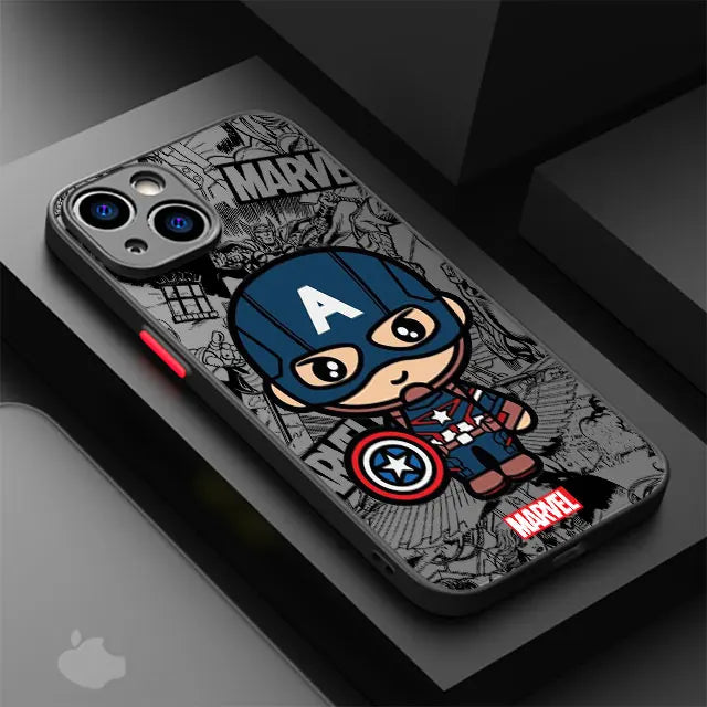 Cartoon Marvel Case for iPhone