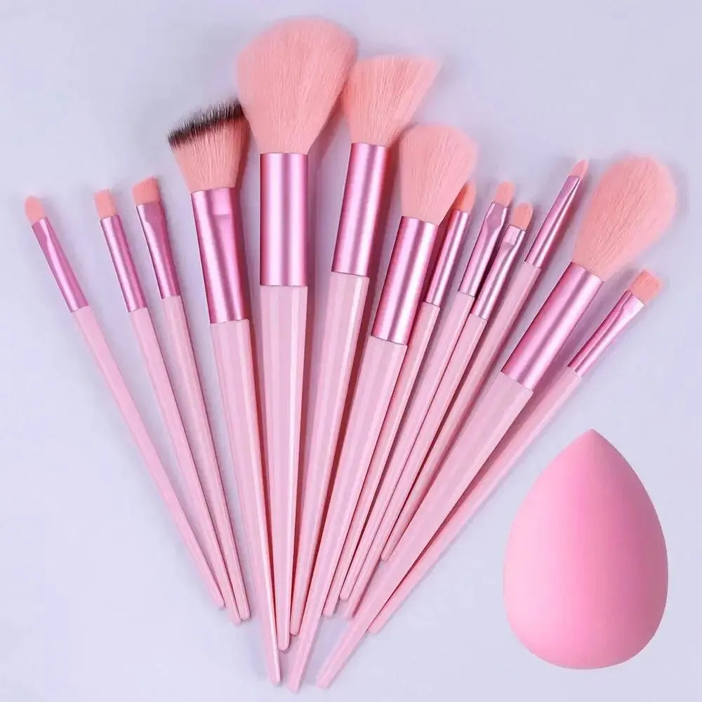 Soft Makeup Brush Set