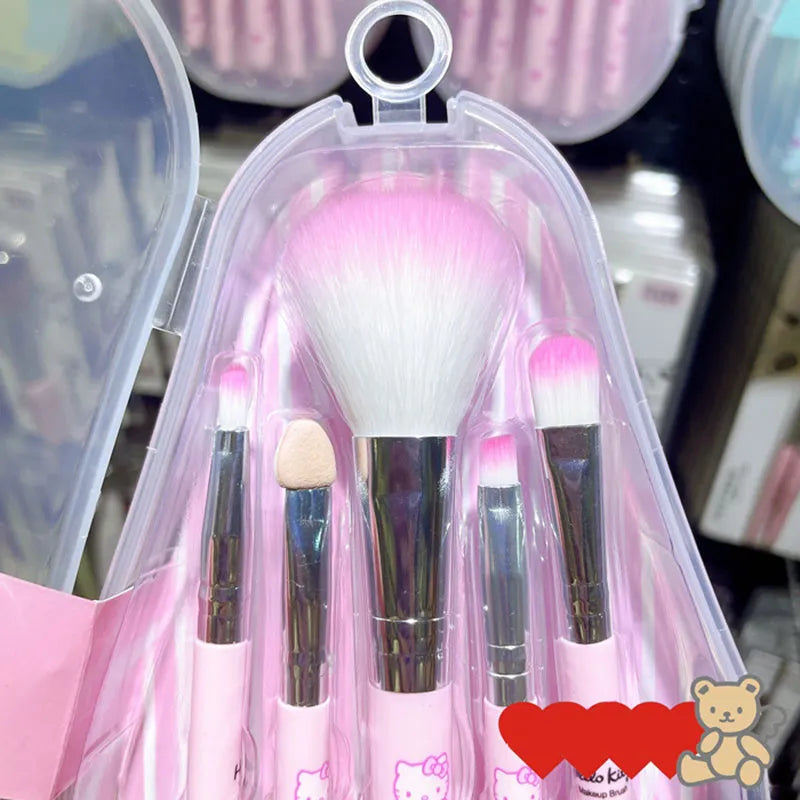 Hello Kitty Makeup Brush Set