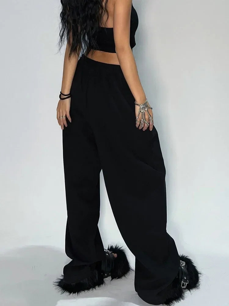 Casual Wide Leg Sweatpants