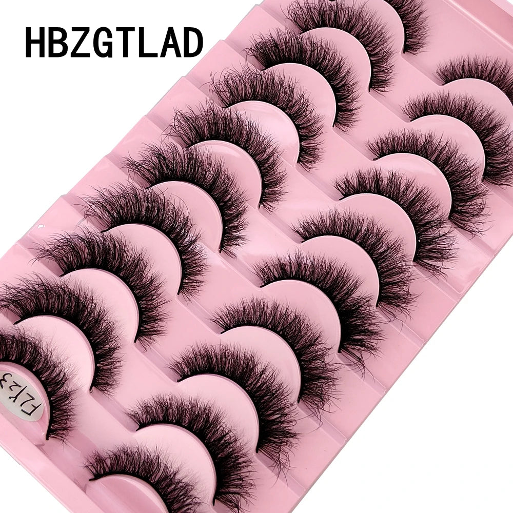 Faux Mink Natural Eyelashes 10pairs