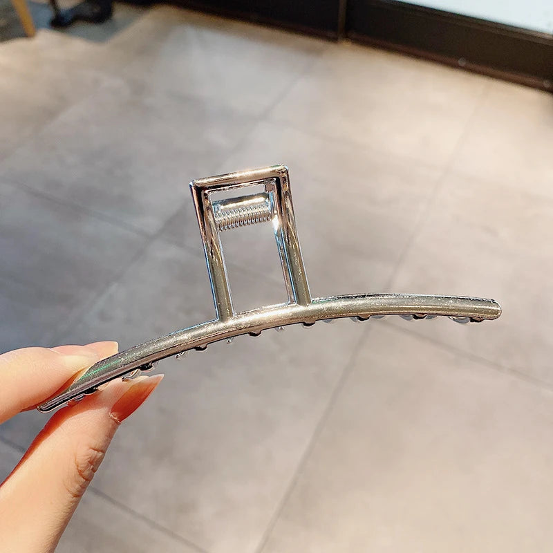 Women's Gold Hair Claw Clip