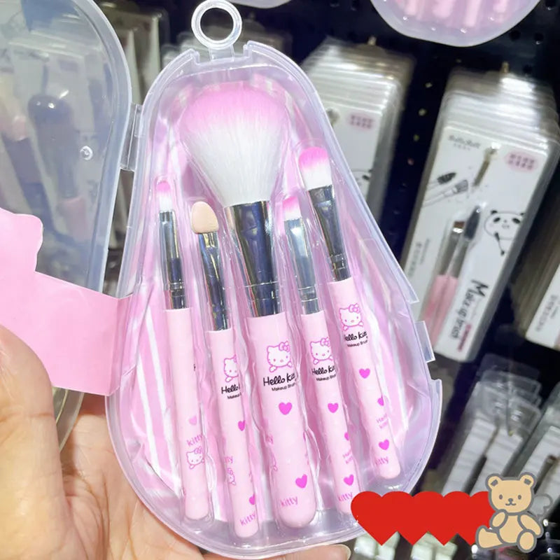 Hello Kitty Makeup Brush Set