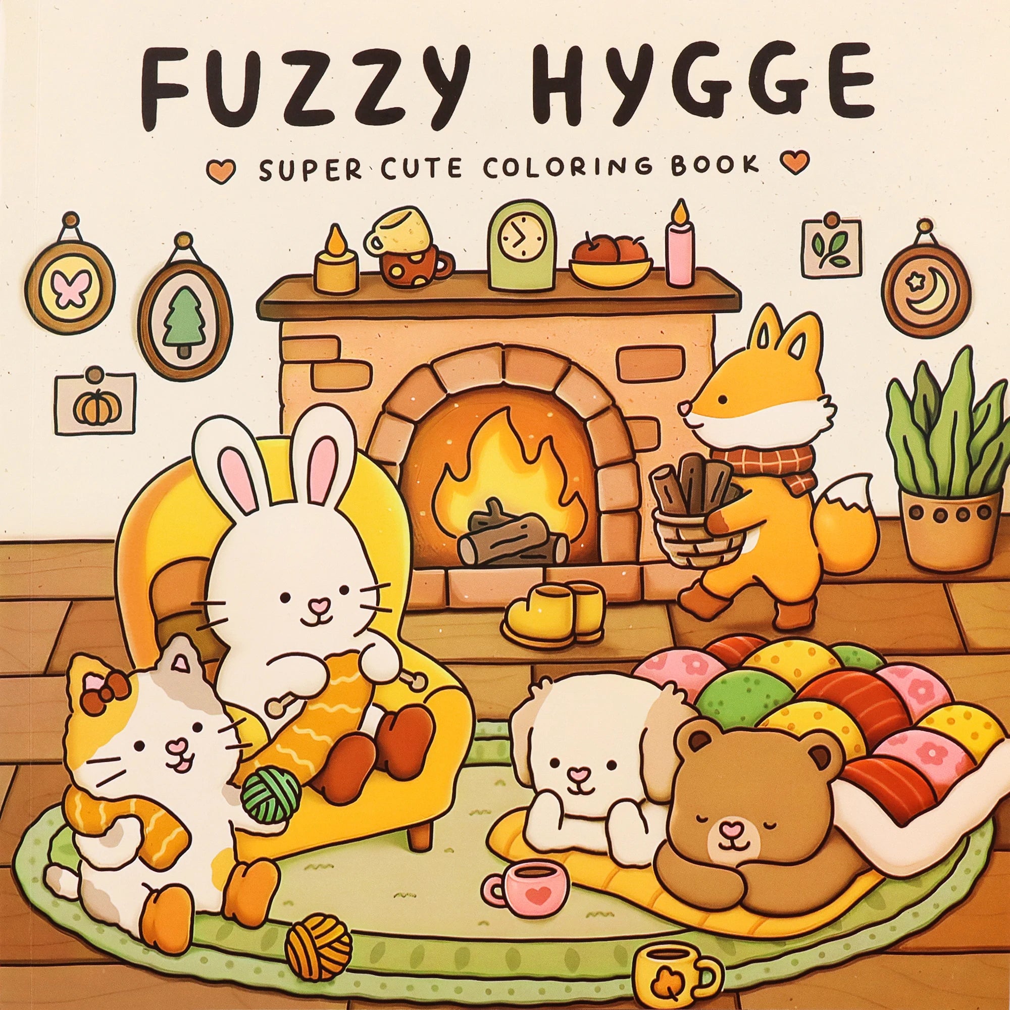 COZY FRIENDS Coloring Book