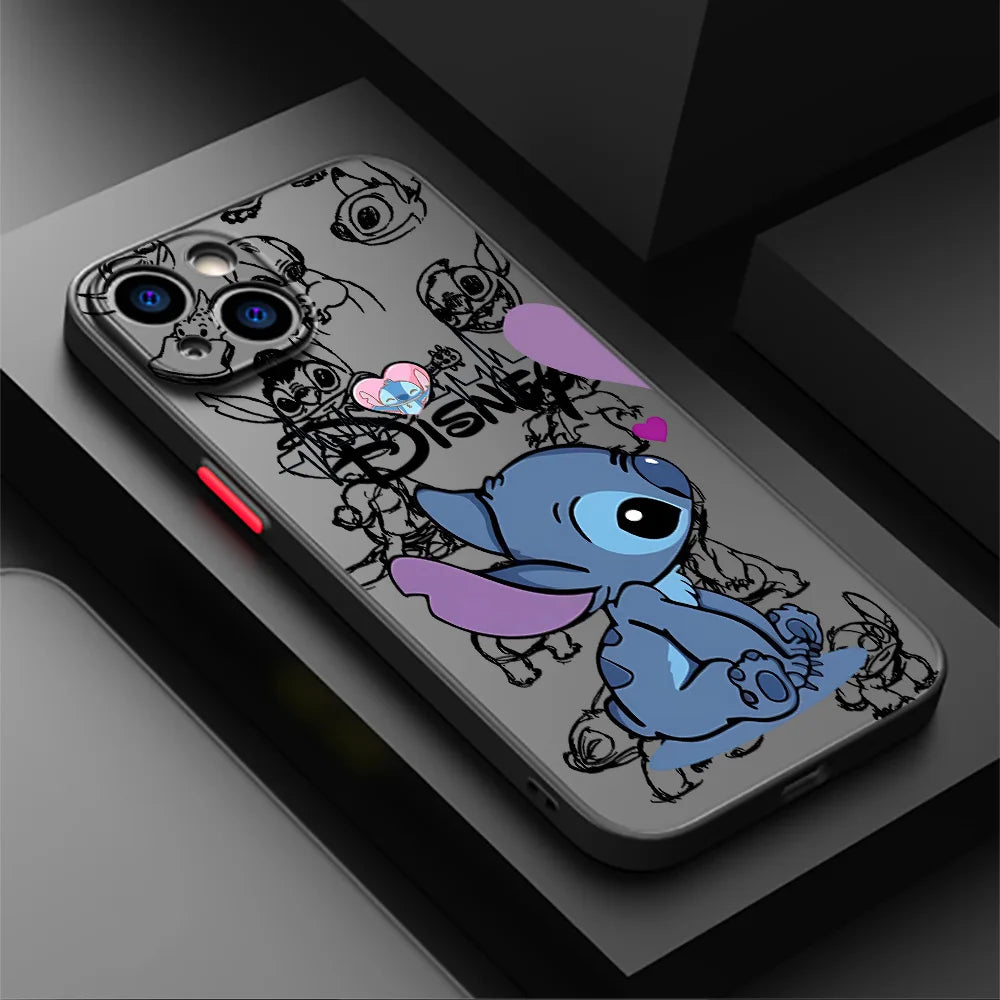 Cute Stitch The Baby Disney Case for iPhone