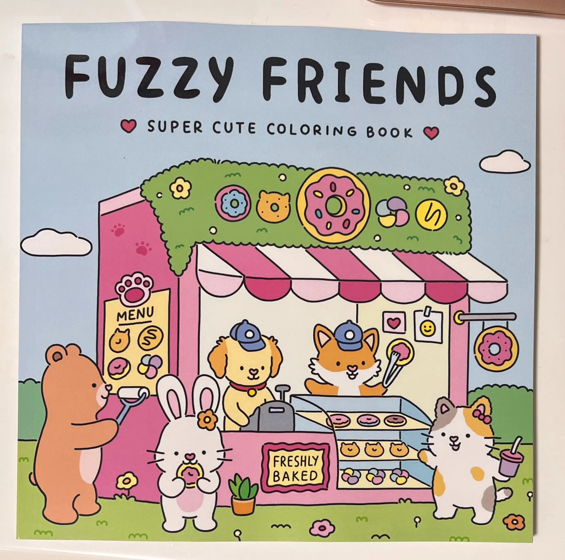 COZY FRIENDS Coloring Book