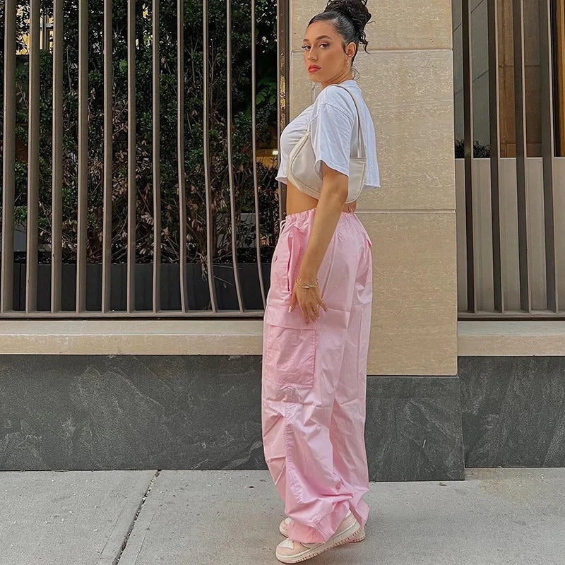 Low Waist Baggy Cargo Pants