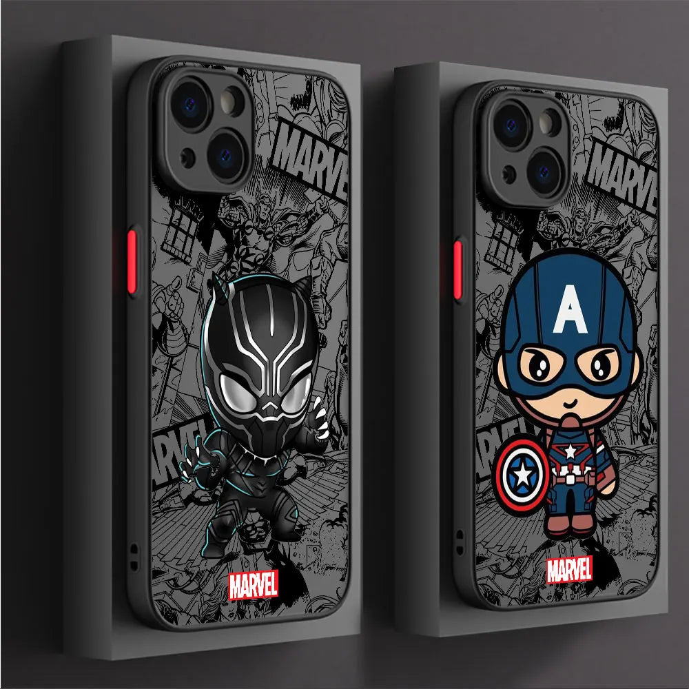 Cartoon Marvel Case for iPhone
