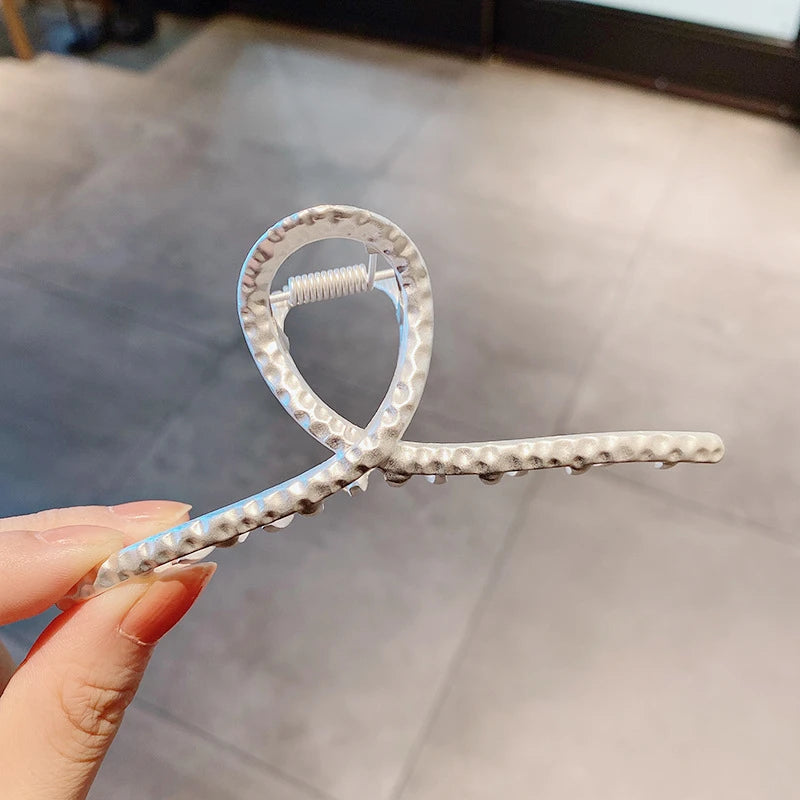 Women's Gold Hair Claw Clip