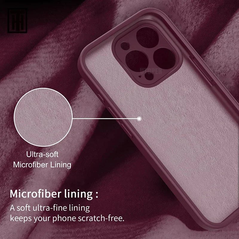 Silicone Phone Case For iPhone