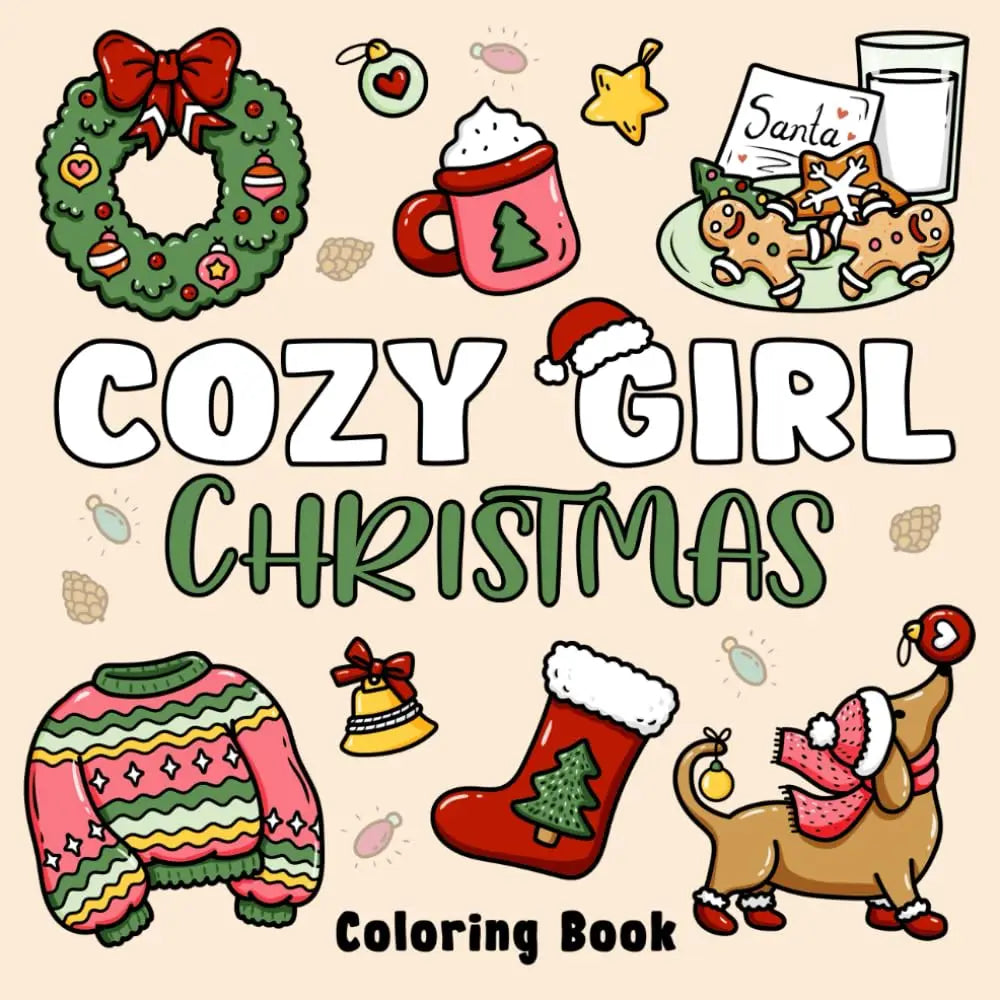 COZY FRIENDS Coloring Book