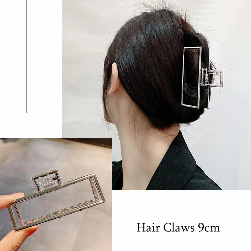Women's Gold Hair Claw Clip