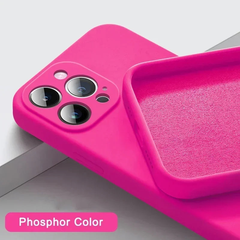 Silicone Phone Case For iPhone