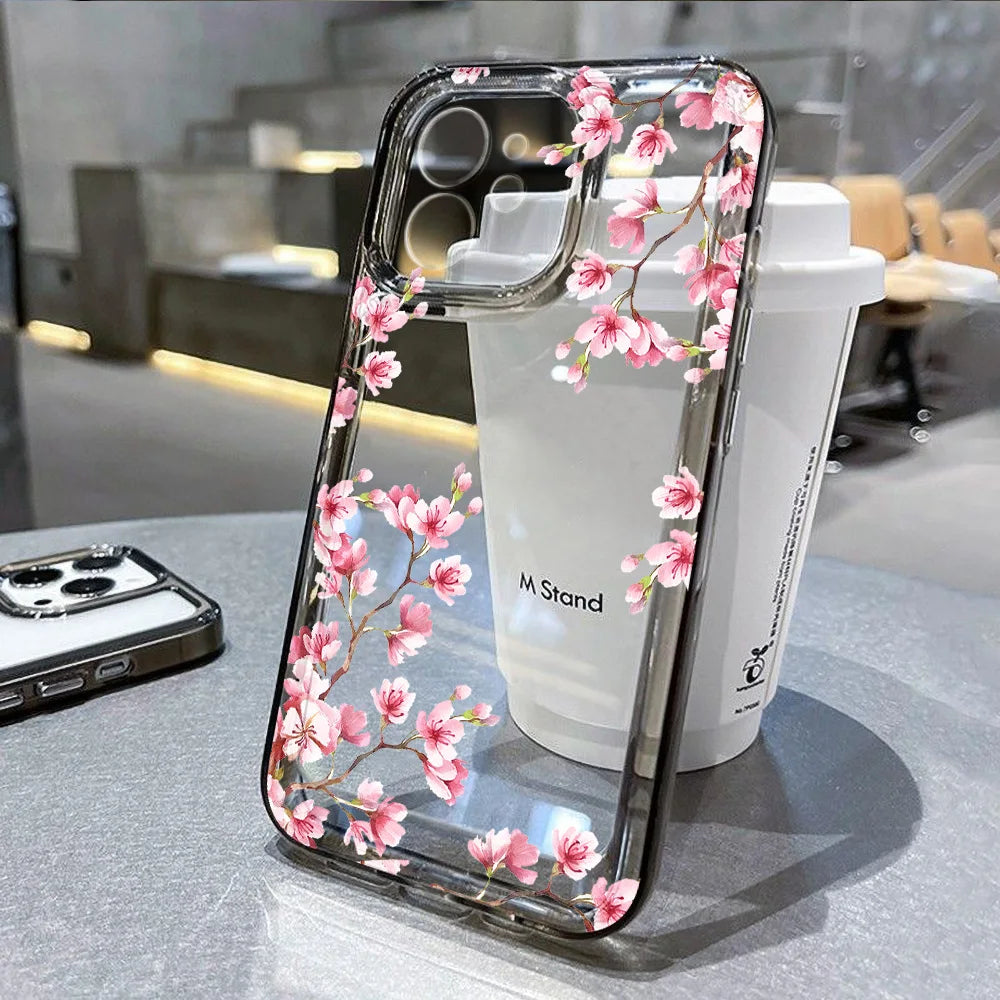 Floral Phone Case For iPhone