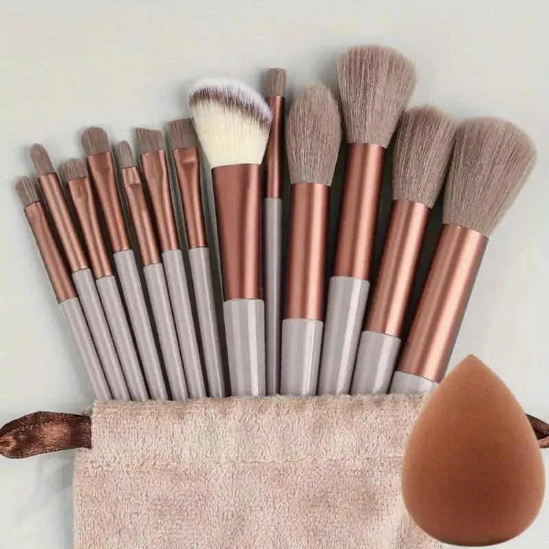Soft Makeup Brush Set