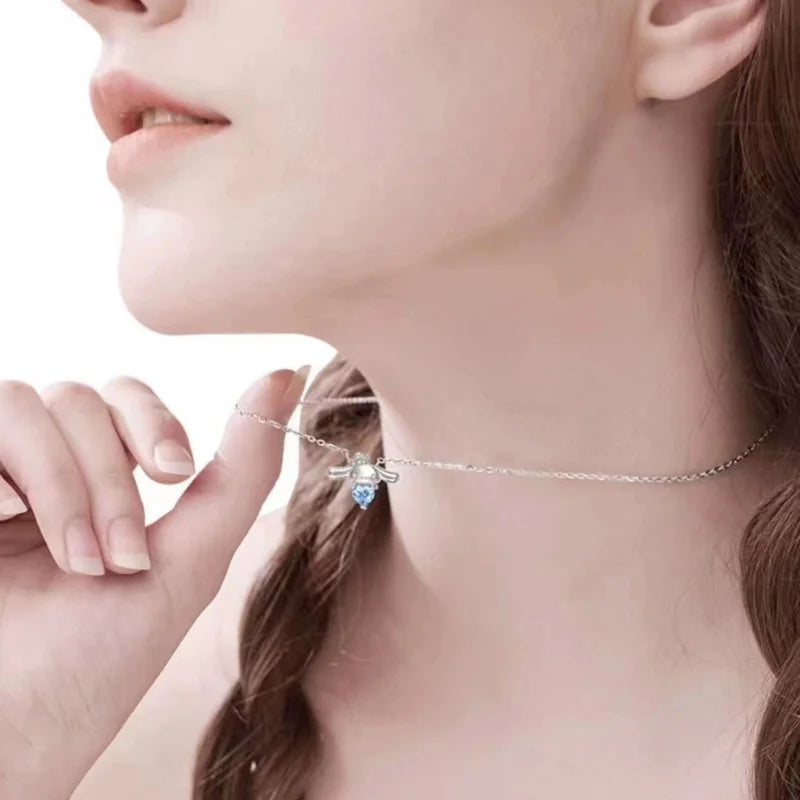 Cinnamoroll Silver Necklace