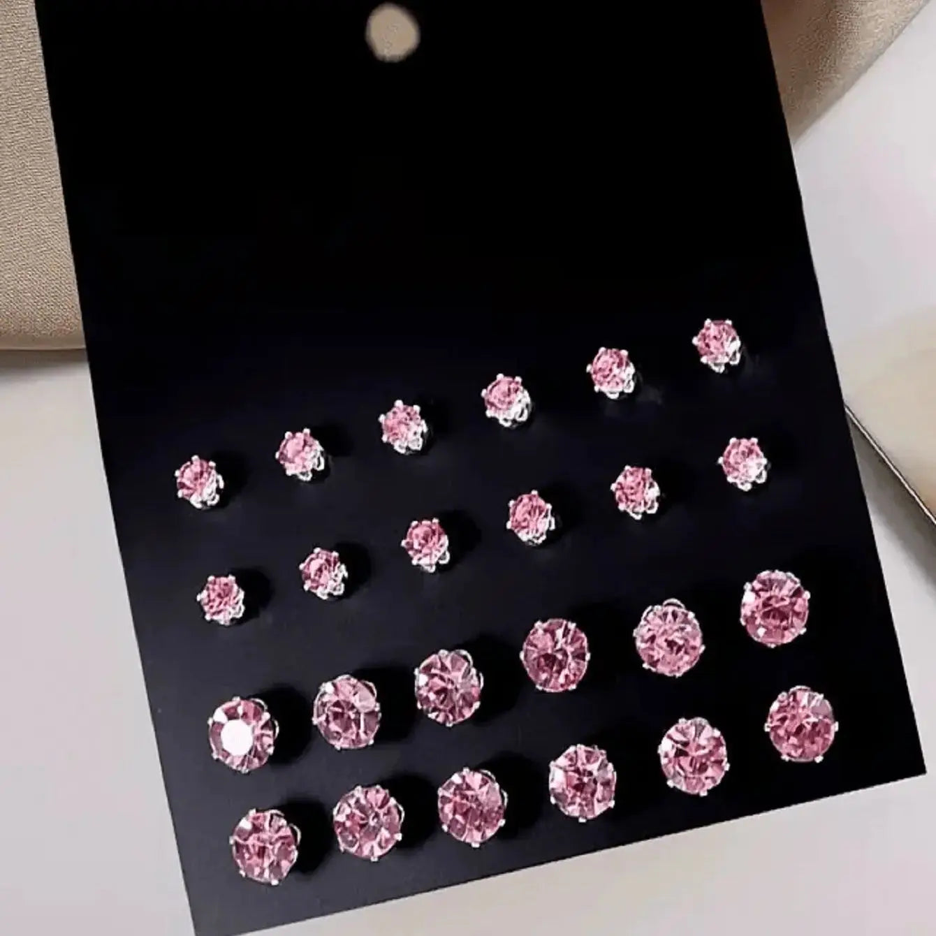 Minimalist Everyday Wear Earrings 12 pairs
