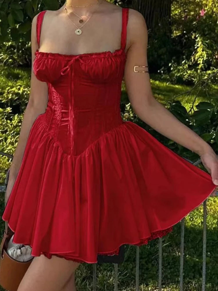 Summer Women Bow Dress