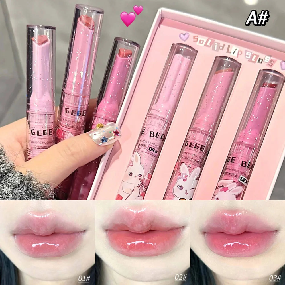 Gege Bear Pink Garden Tinted Lip Balm