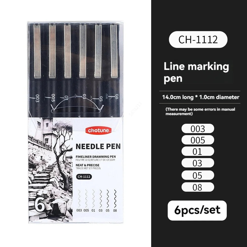 Black Micro Fine Point Pens