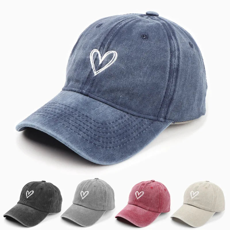 Cute Heart Hat