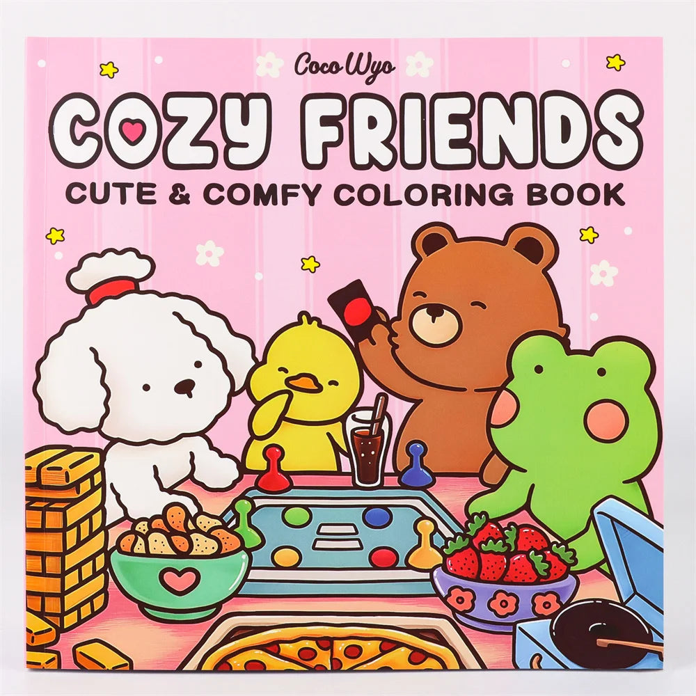 COZY FRIENDS Coloring Book