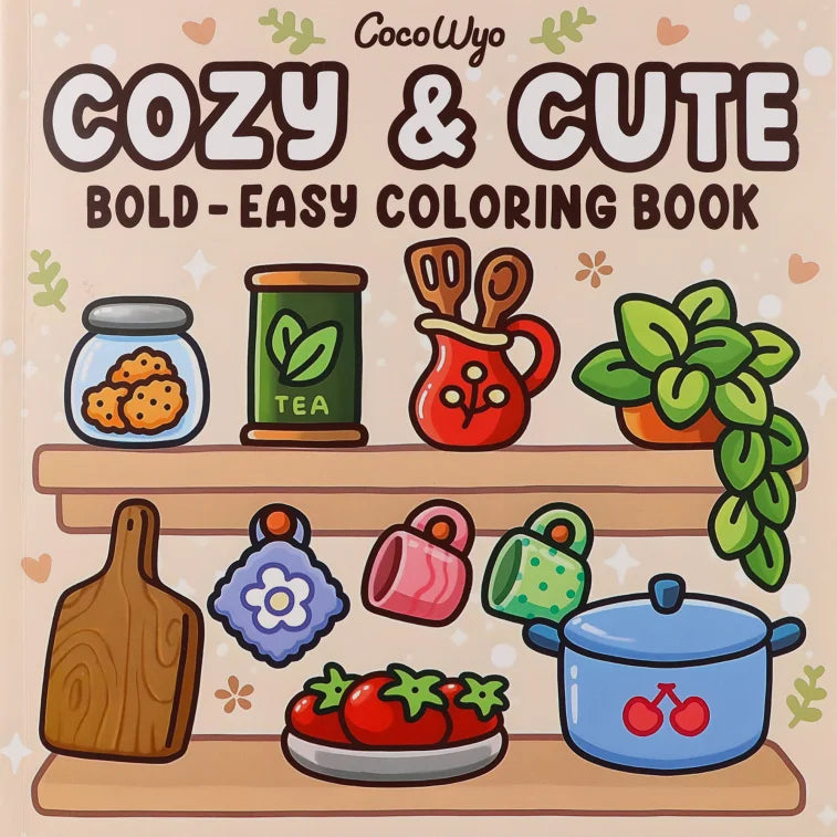 COZY FRIENDS Coloring Book