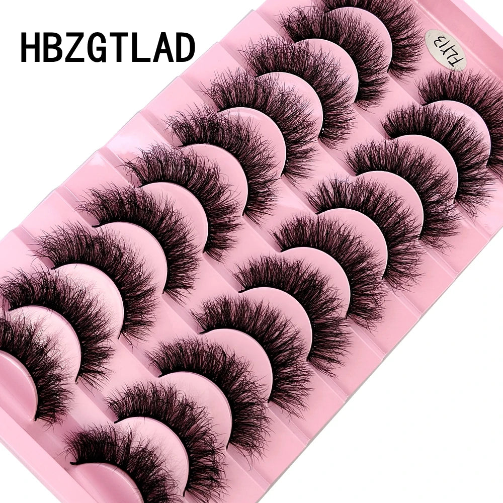 Faux Mink Natural Eyelashes 10pairs