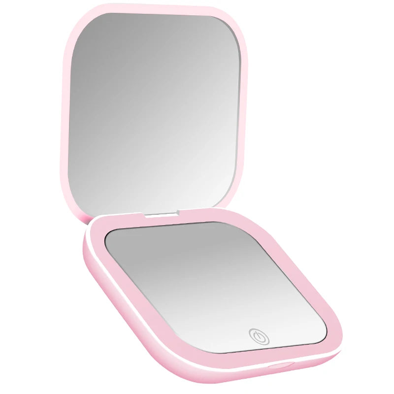 Compact Mini Vanity Folding Cosmetic Mirror