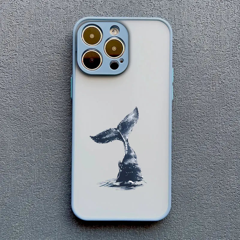 Cool Blue Ocean Phone Case For iPhone