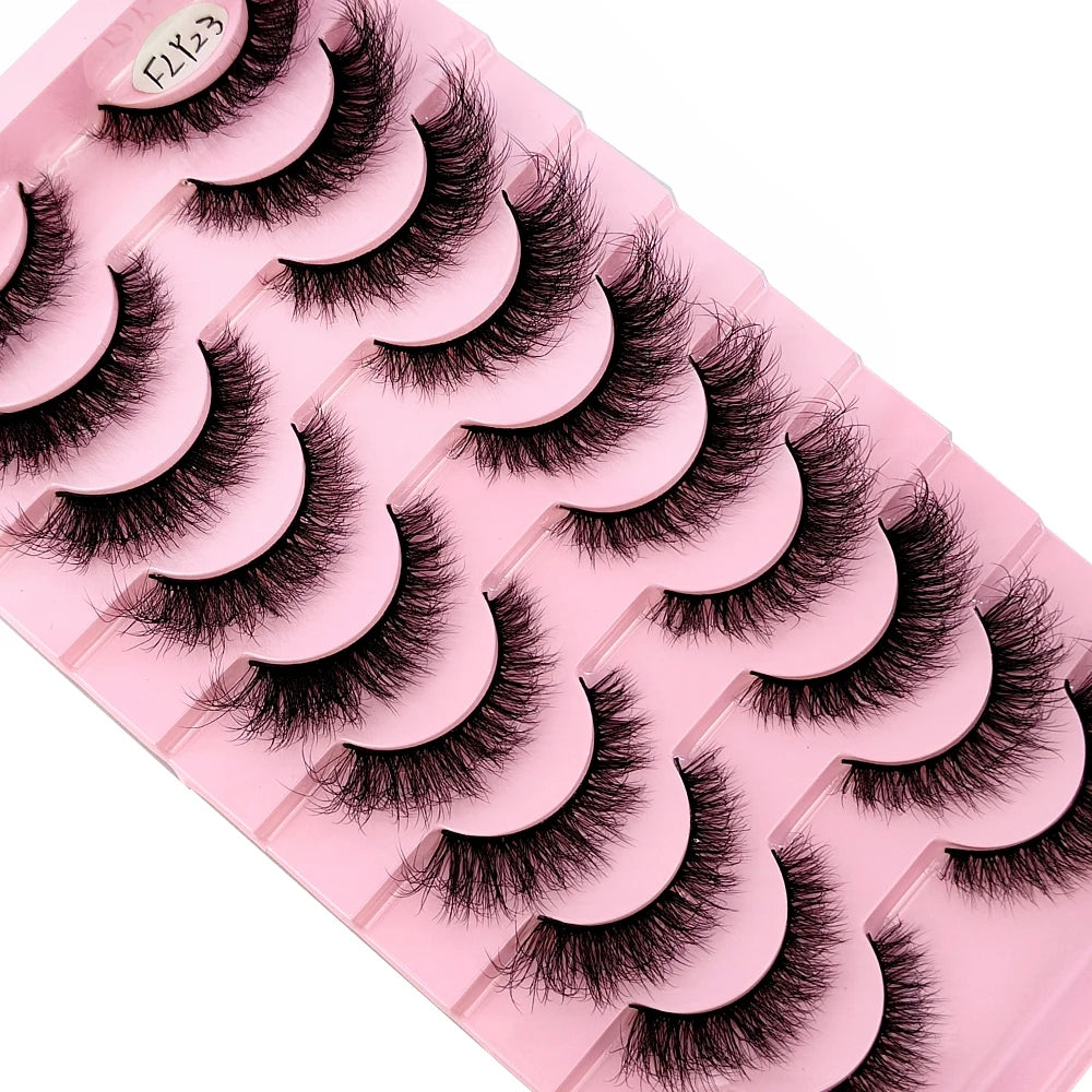 Faux Mink Natural Eyelashes 10pairs