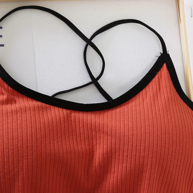Open Back One Size Crop Top