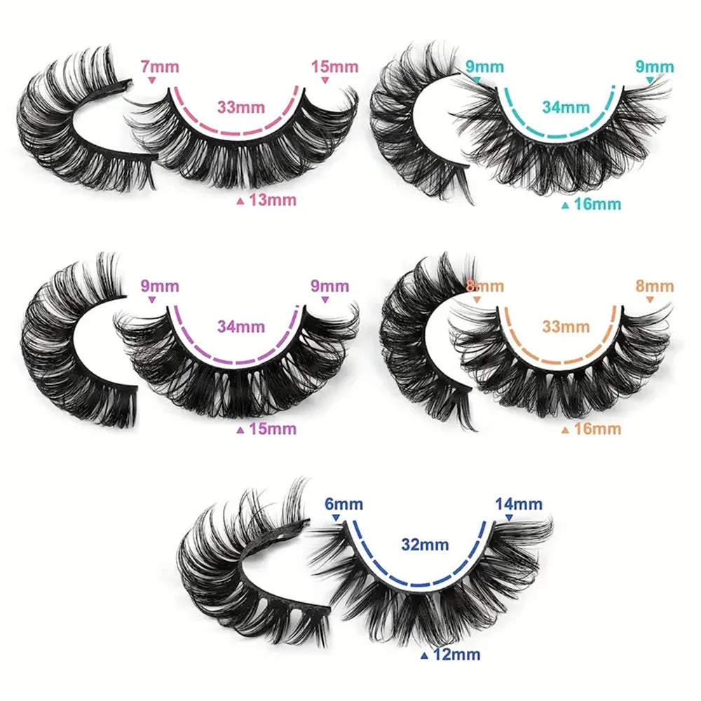 Dramatic Volume Natural Looking Eyelashes 20 pairs