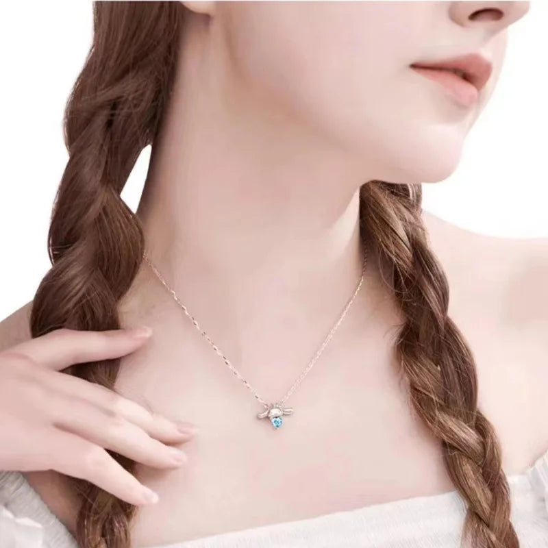 Cinnamoroll Silver Necklace
