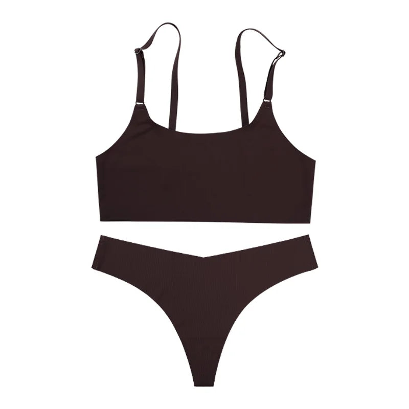 Women's Silk Underwear Set