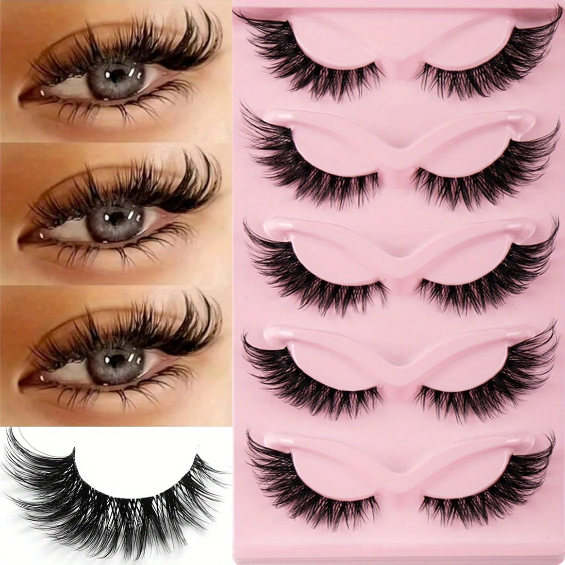 Cat Eye Lashes 15 pairs