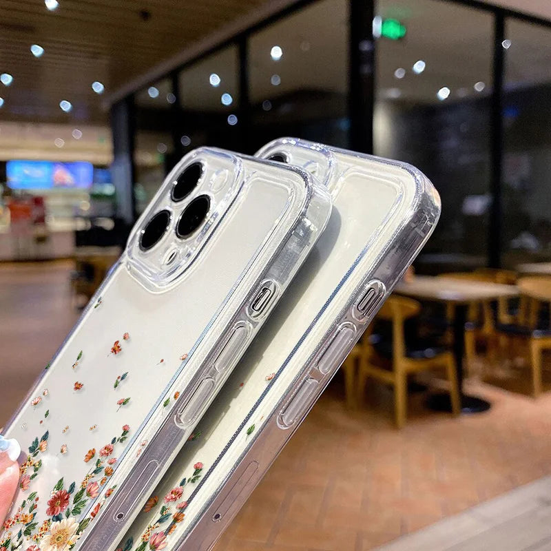 Floral Phone Case For iPhone